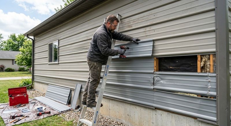 Our team working on Siding Service projects in Paulding County, GA