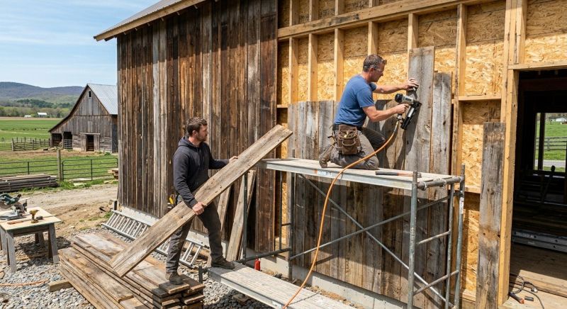 Barn Siding Installation in Bremen, GA
