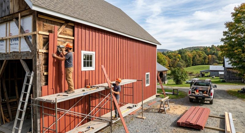 Barn Siding Installation in Haralson County, GA
