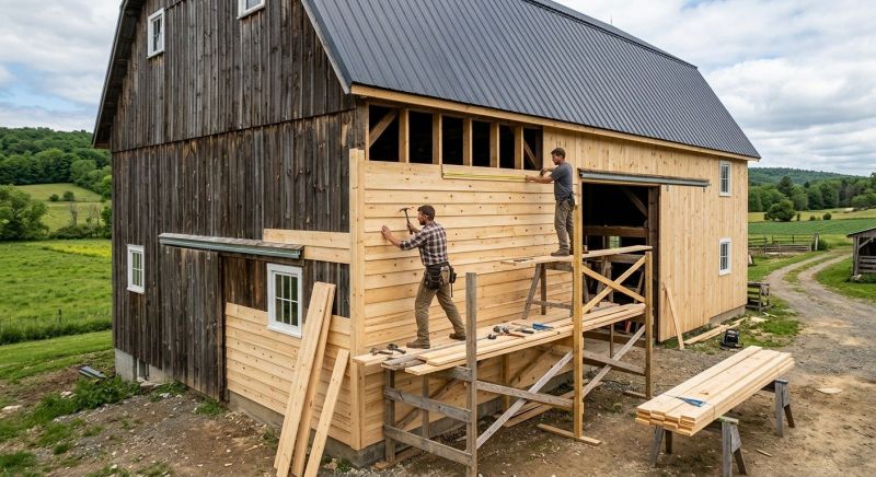 Barn Siding Installation in Mableton, GA