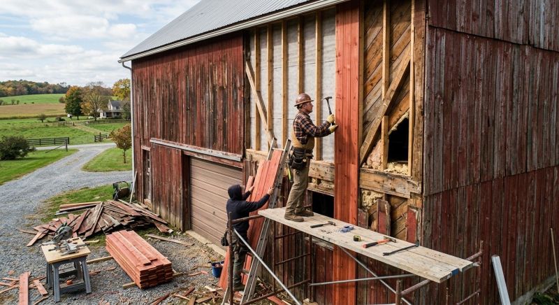 Barn Siding Replacement in Bremen, GA