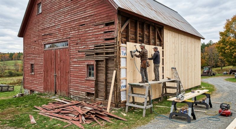 Barn Siding Replacement in Haralson County, GA