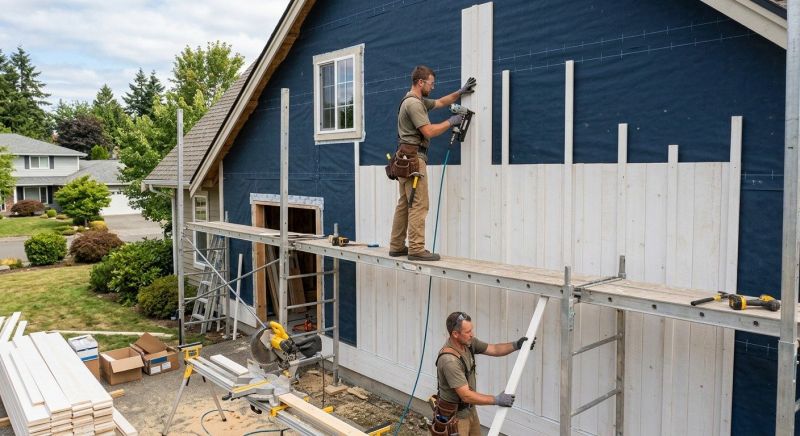 Batten Siding Installation in Cartersville, GA
