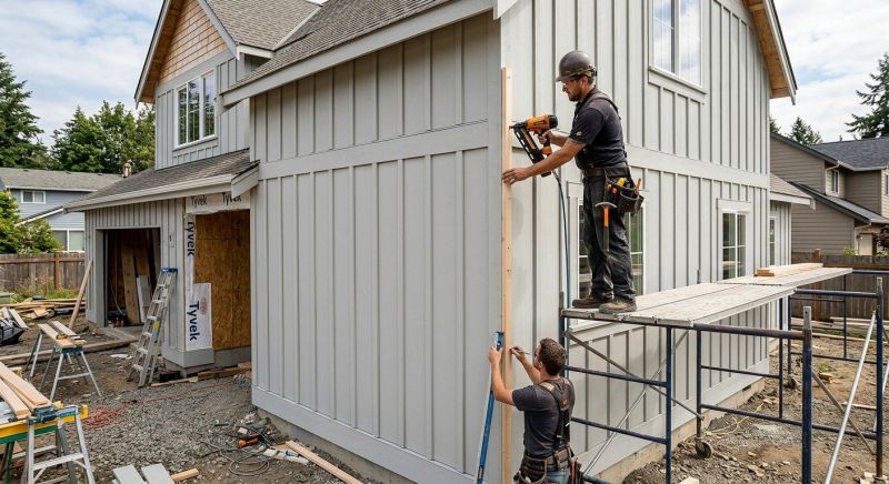 Batten Siding Installation in Temple, GA