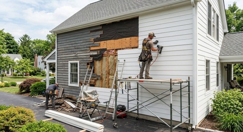 Board Siding Replacement in Paulding County, GA