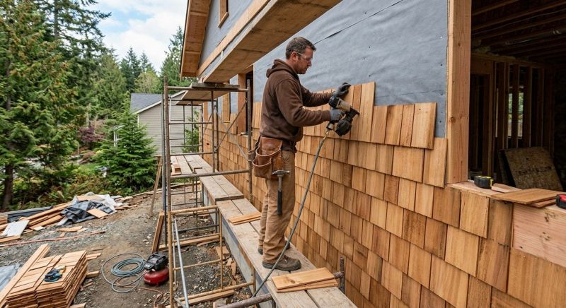 Cedar Siding Installation in Paulding County, GA