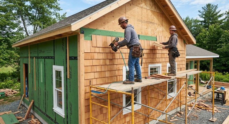 Cedar Siding Installation in Mableton, GA