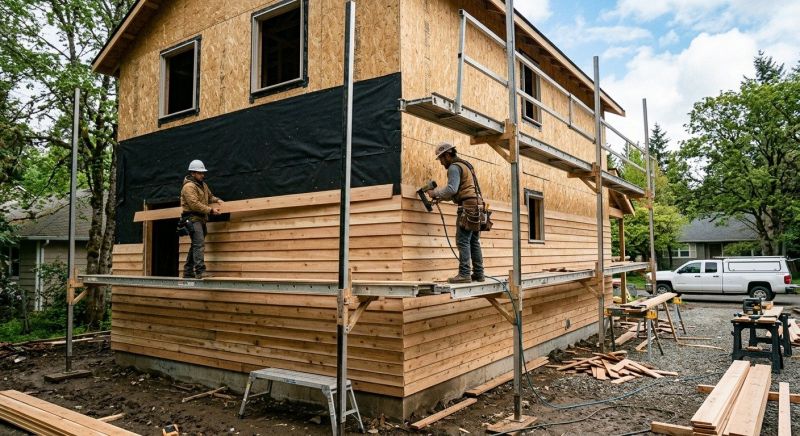 Cedar Siding Installation in Mableton, GA