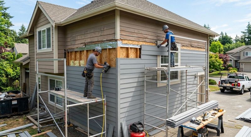 Cement Siding Replacement in Douglasville, GA