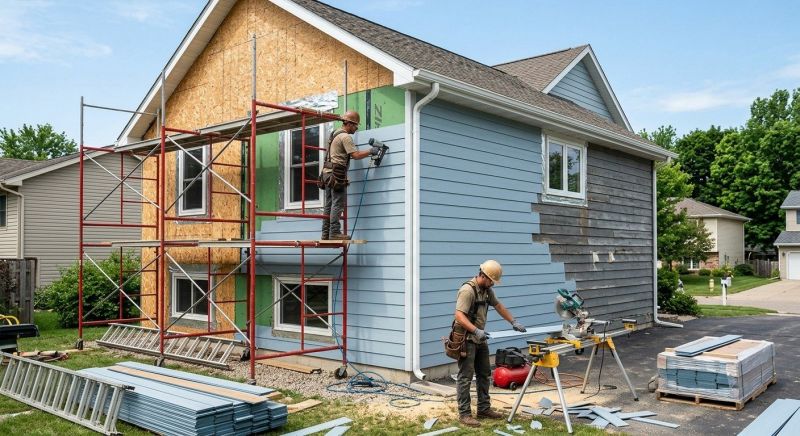 Cement Siding Replacement in Douglasville, GA