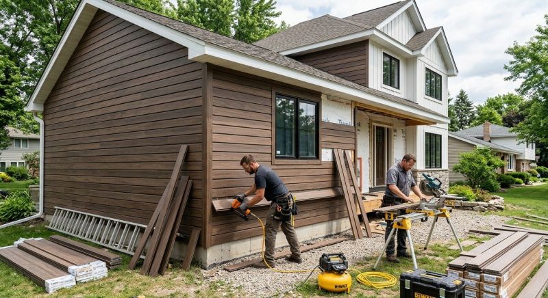 Composite Siding Installation in Temple, GA