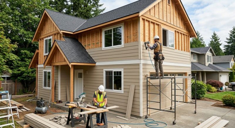 Facade Cladding Installation in Paulding County, GA