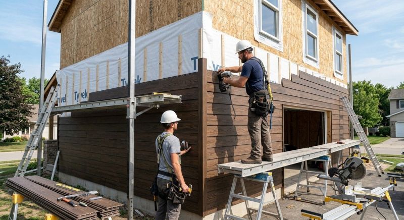 Faux Wood Siding Installation in Lithia Springs, GA