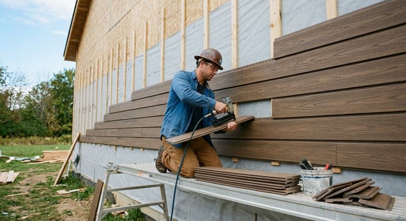Faux Wood Siding Installation in Temple, GA