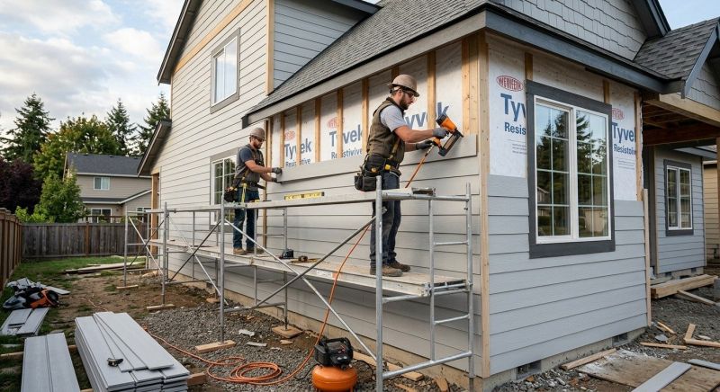 Fiber Siding Installation in Hiram, GA