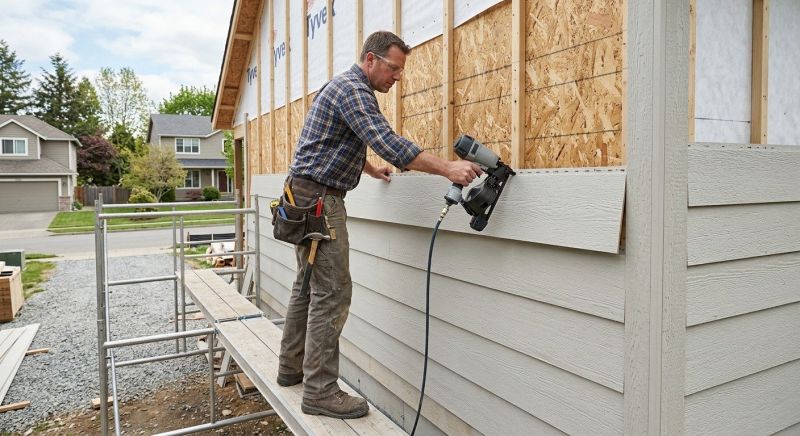 Fiber Siding Installation in Temple, GA