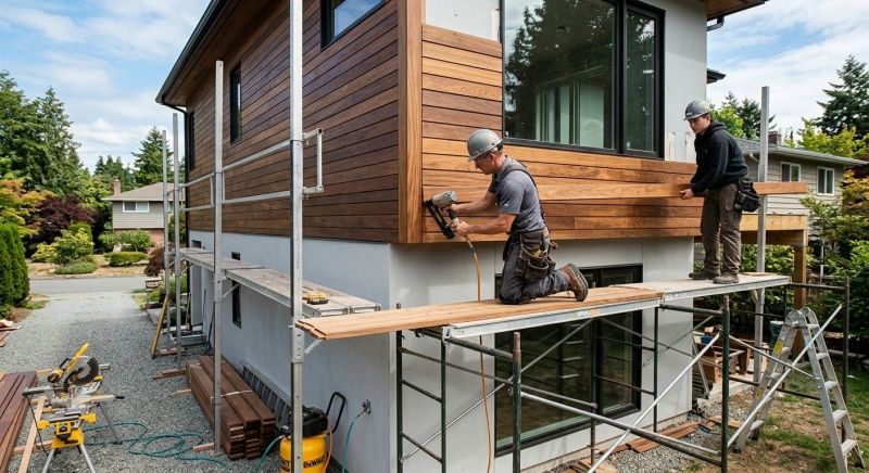 Hardwood Siding Installation in Bartow County, GA