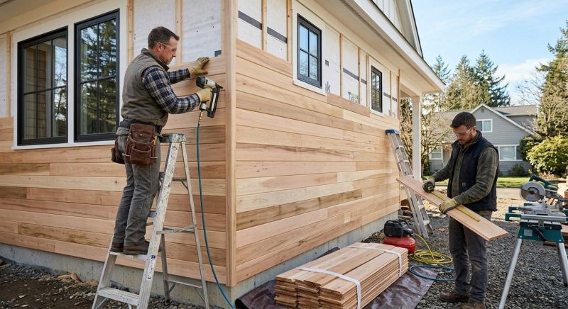 Hardwood Siding Installation in Haralson County, GA