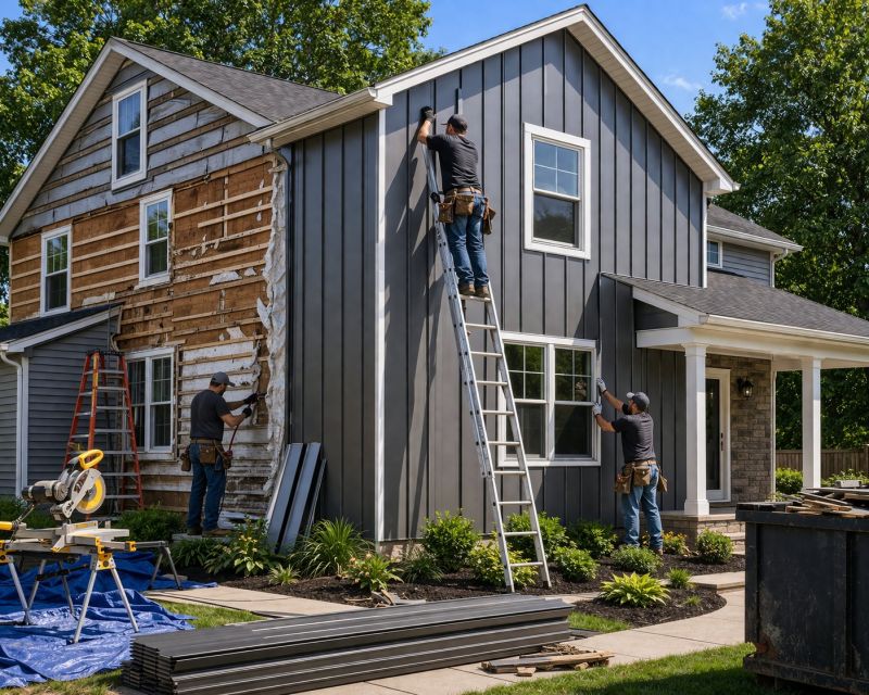 House Siding Replacement in Paulding County, GA