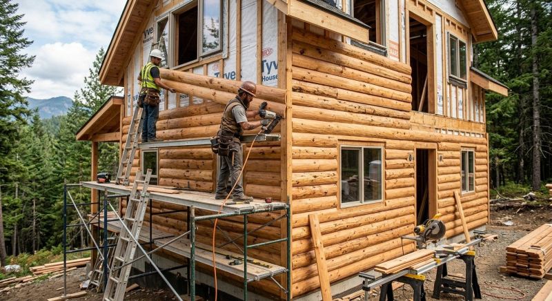 Log Siding Installation in Cartersville, GA