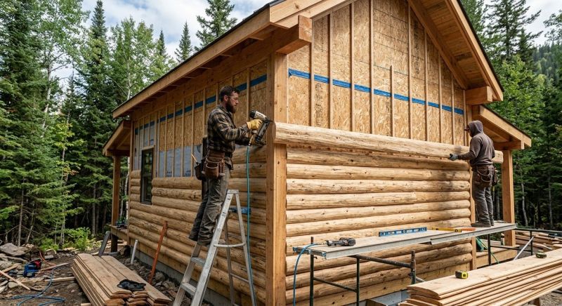 Log Siding Installation in Lithia Springs, GA