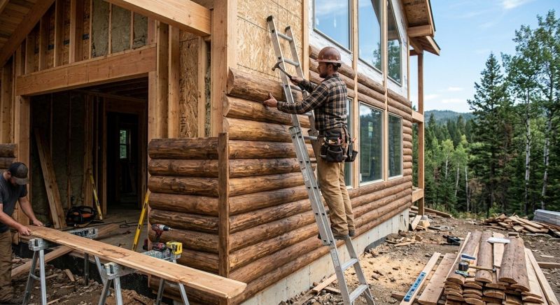 Log Siding Installation in Mableton, GA