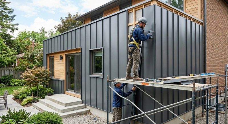 Metal Cladding Installation in Paulding County, GA