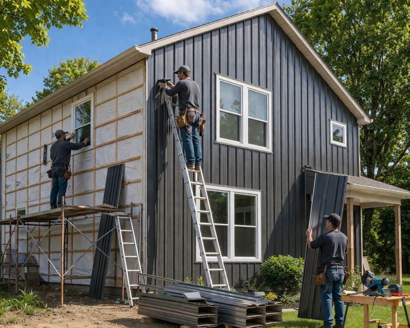 Metal Siding Installation in Haralson County, GA