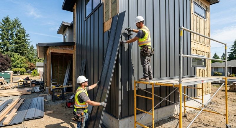 Metal Siding Installation in Temple, GA