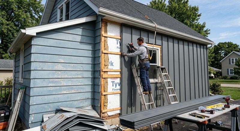 Metal Siding Replacement in Bartow County, GA