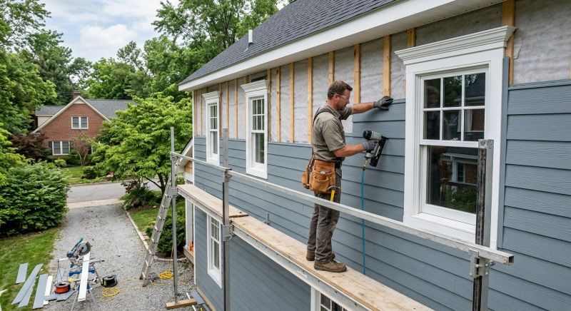 Polymer Siding Installation in Paulding County, GA