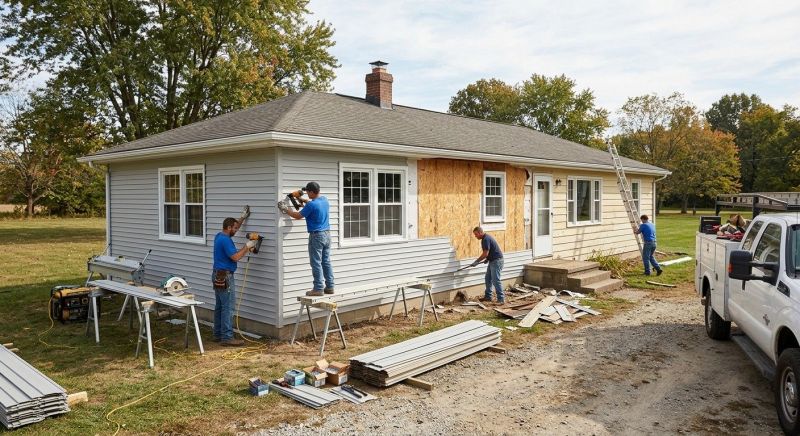 Residential Siding Replacement in Paulding County, GA
