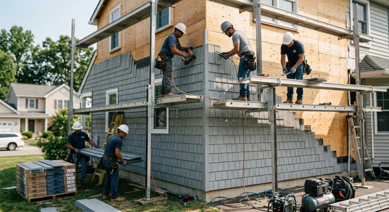 Shingle Siding Installation in Paulding County, GA