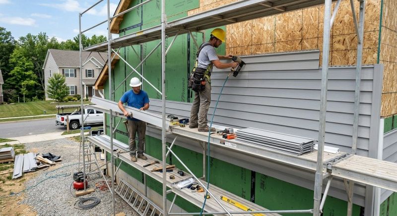 Synthetic Siding Installation in Paulding County, GA