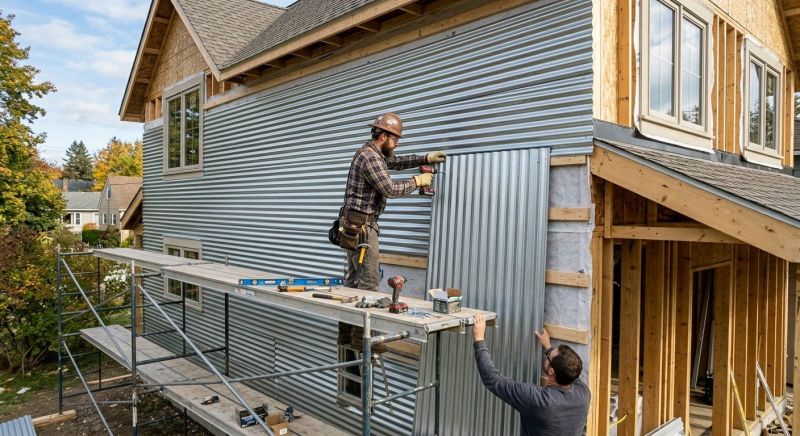Tin Siding Installation in Paulding County, GA