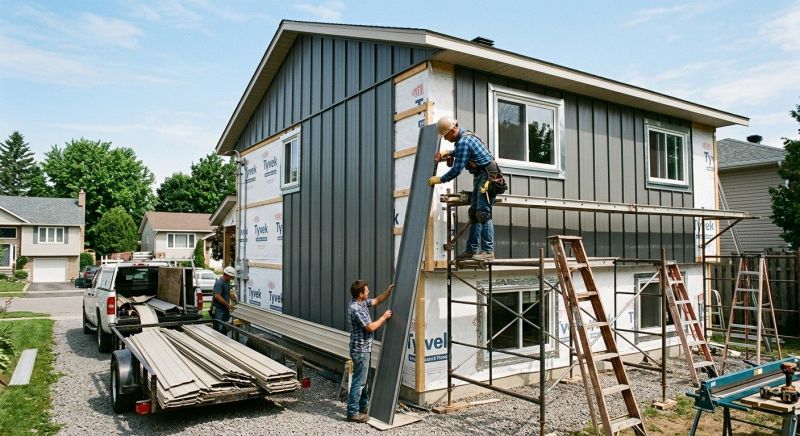 Tin Siding Installation in Paulding County, GA