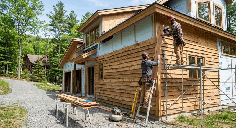 Wood Barn Siding Installation in Paulding County, GA
