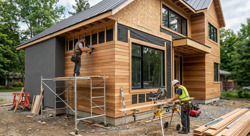 Wood Barn Siding Installation in Paulding County, GA