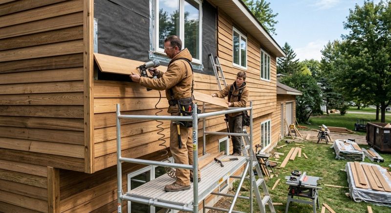 Wood Barn Siding Installation in Paulding County, GA