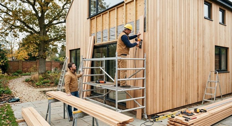 Wood Cladding Installation in Hiram, GA