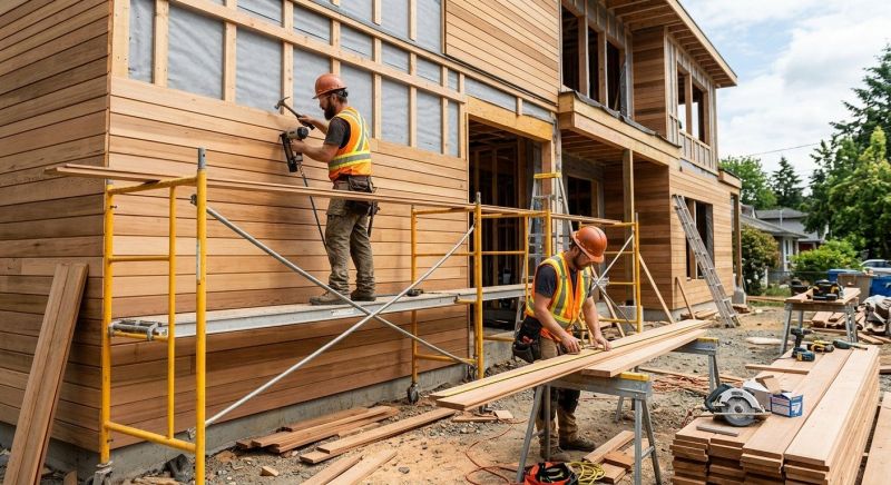 Wood Cladding Installation in Kennesaw, GA