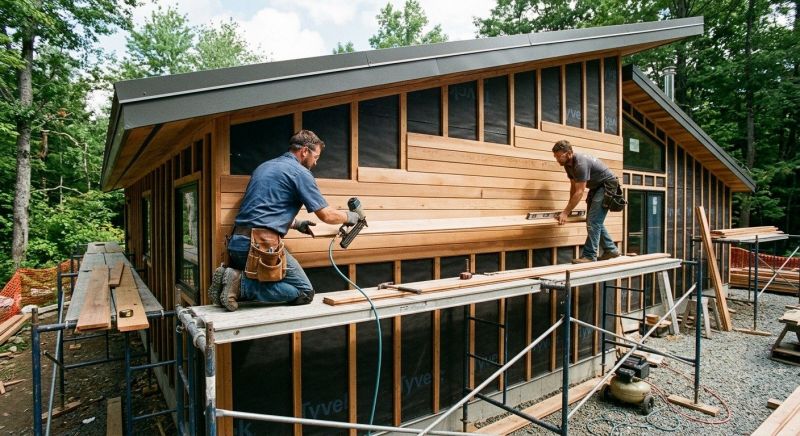 Wood Cladding Installation in Mableton, GA