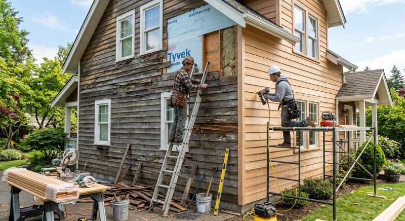 Wood Siding Replacement in Paulding County, GA